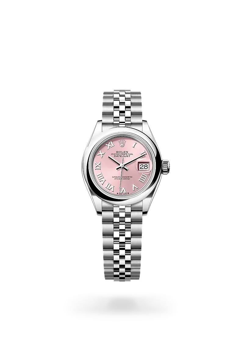 Rolex Lady-Datejust in Oyster, 28 mm, Oystersteel, M279160-0013 - Watch Palace