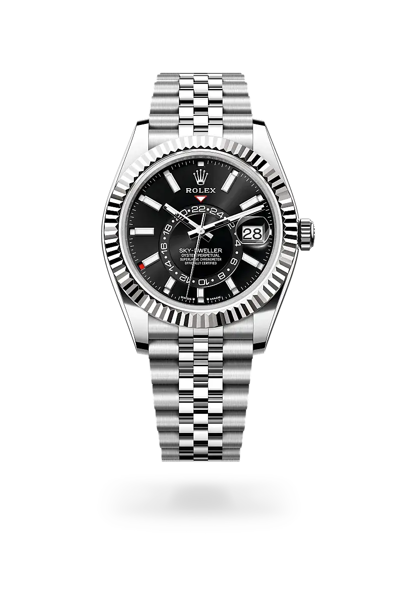 Rolex Sky-Dweller in Oyster, 42 mm, Oystersteel and white gold, M336934-0008 - Watch Palace