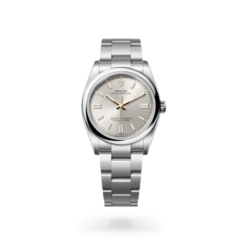rolex oyster perpetual in oystersteel, m126000-0001 - watch palace