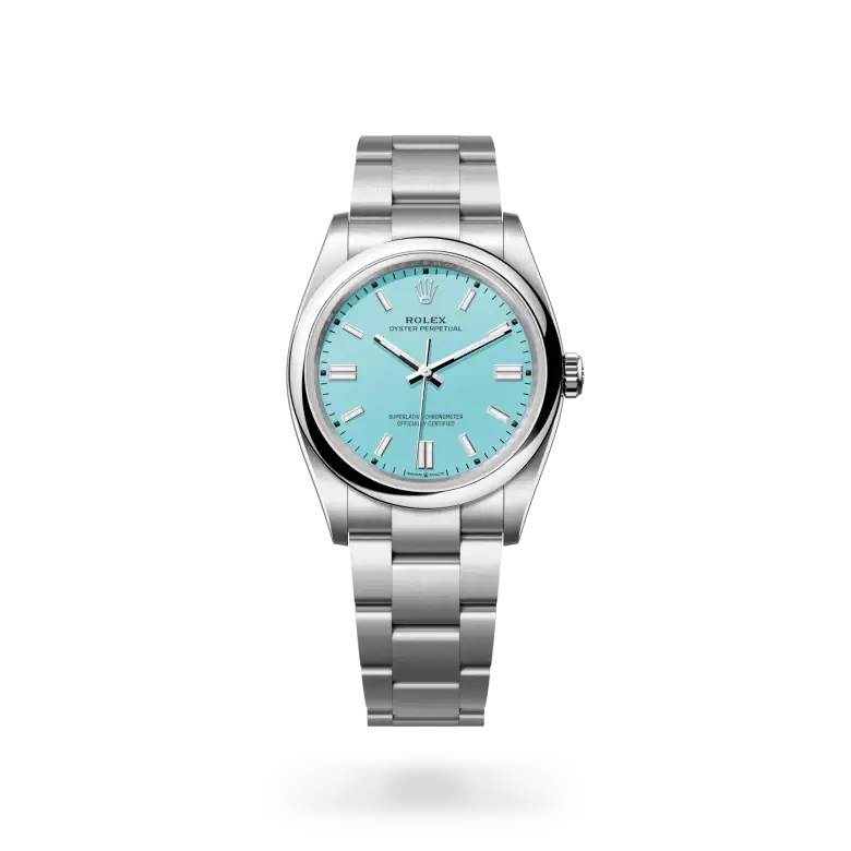 rolex oyster perpetual in oystersteel, M126000-0006- watch palace