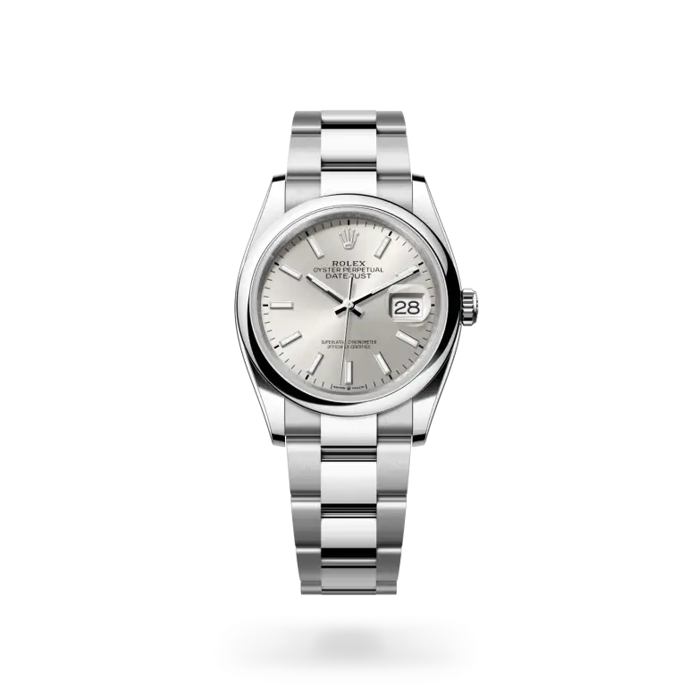 rolex datejust in oystersteel, m126200-0002 - watch palace