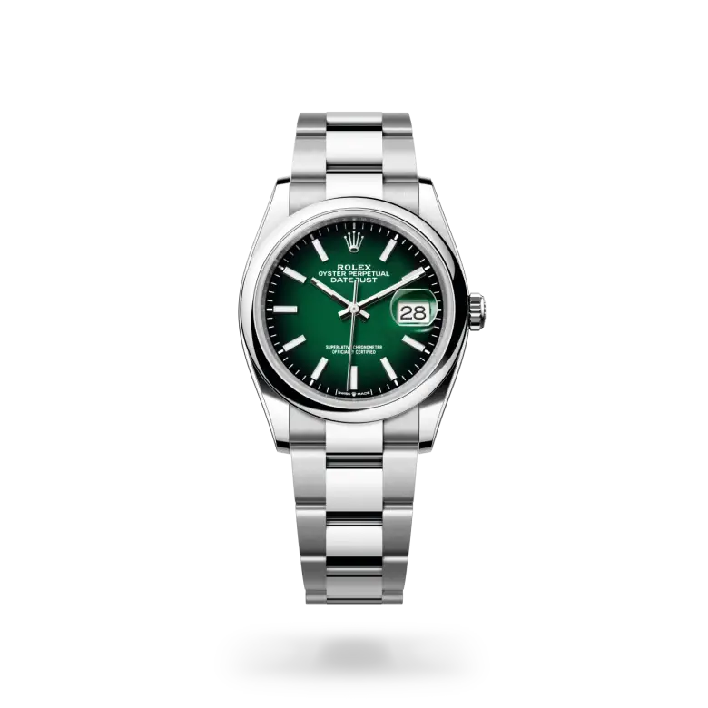 rolex datejust in oystersteel, M126200-0025- watch palace