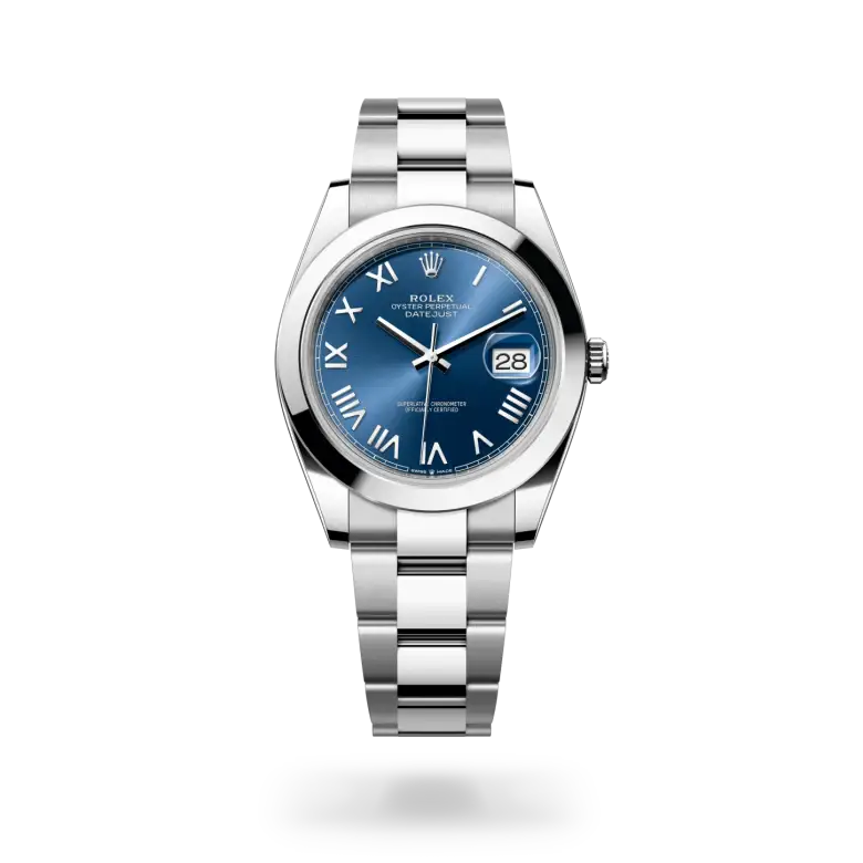 rolex datejust in oystersteel, m126300-0029 - watch palace