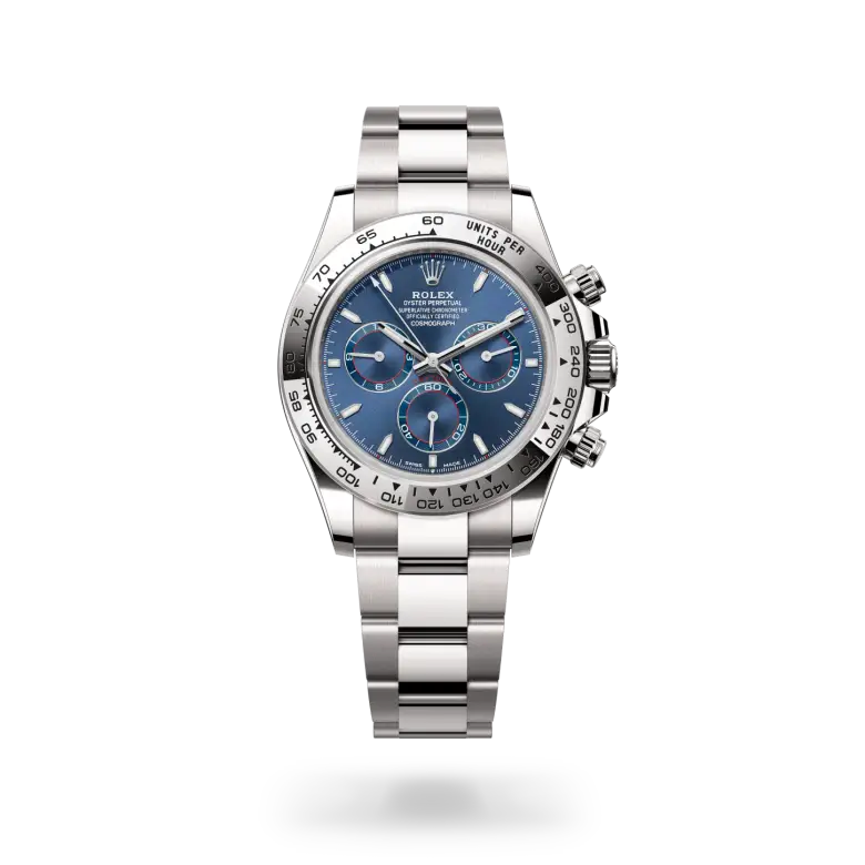 rolex cosmograph daytona in 18 ct white gold, M126509-0005- watch palace