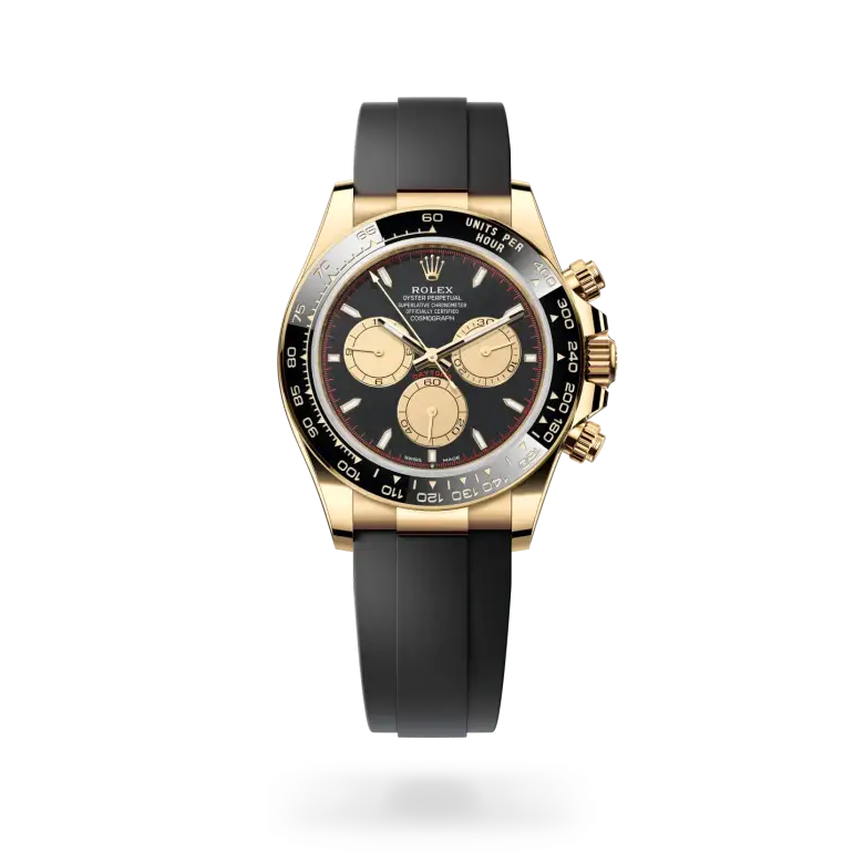 rolex cosmograph daytona in 18 ct yellow gold, m126518ln-0004 - watch palace