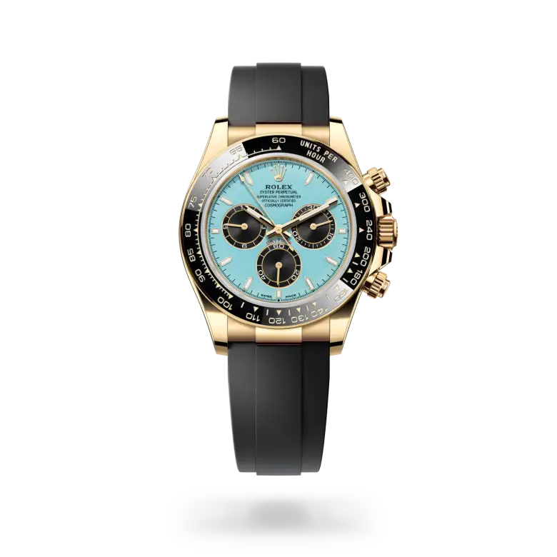 rolex cosmograph daytona in 18 ct yellow gold, M126518LN-0014- watch palace