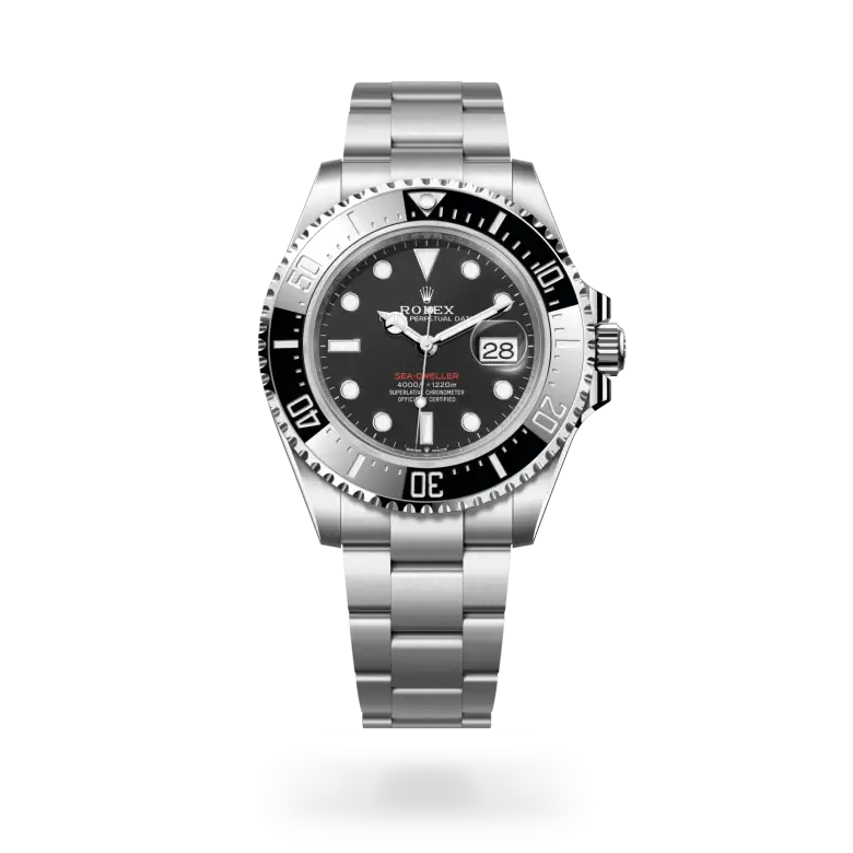 rolex sea-dweller in oystersteel, m126600-0002 - watch palace