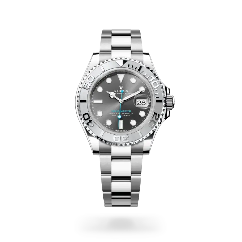 rolex yacht-master in rolesium, m126622-0001 - watch palace