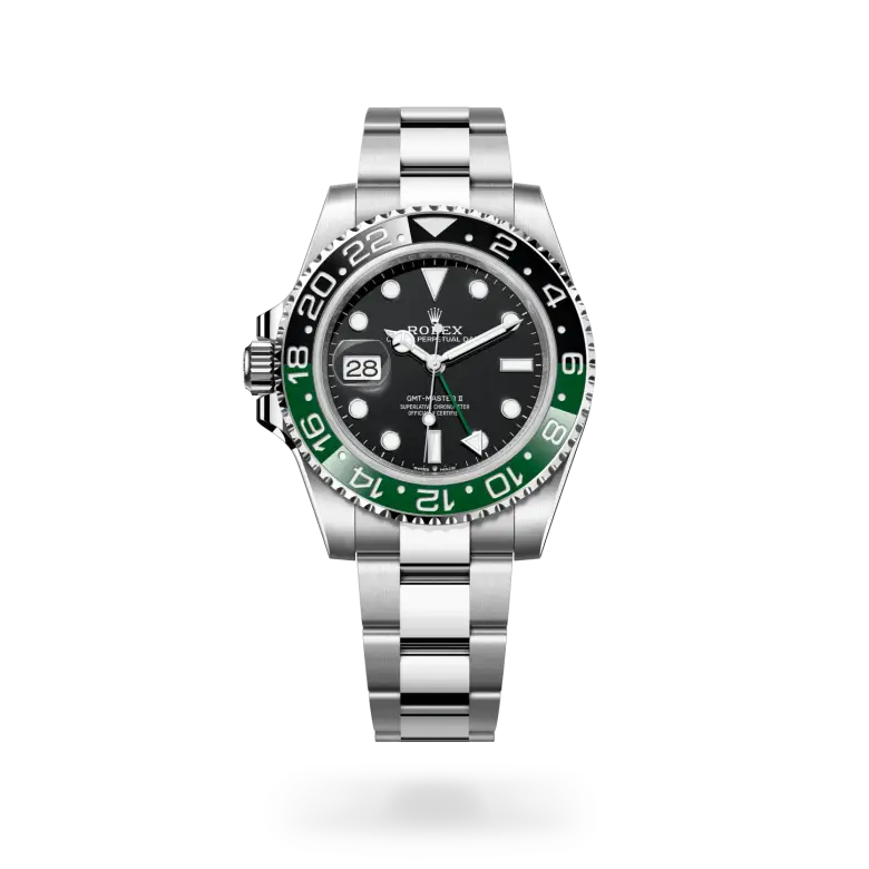 rolex gmt-master ii in oystersteel, m126720vtnr-0001 - watch palace