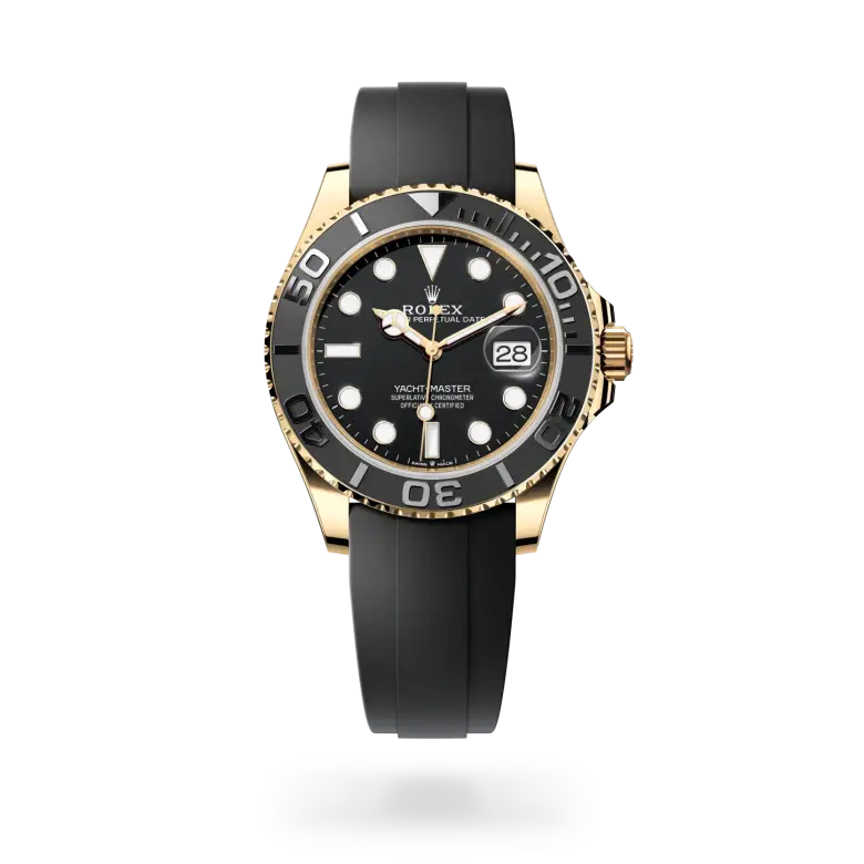 rolex yacht-master in 18 ct yellow gold, m226658-0001 - watch palace