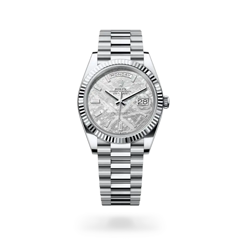 rolex day-date in platinum, M228236-0011- watch palace