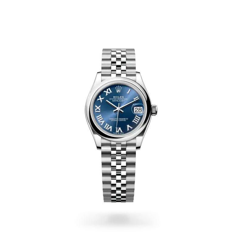 rolex datejust in oystersteel, m278240-0018 - watch palace