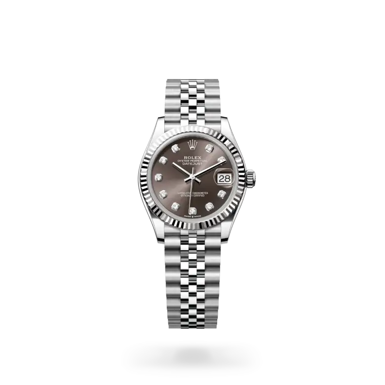 rolex datejust in white rolesor, M278274-0008- watch palace