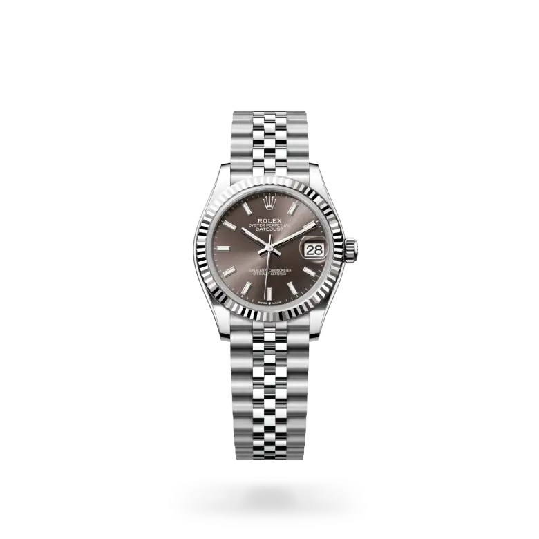 rolex datejust in white rolesor, M278274-0016- watch palace