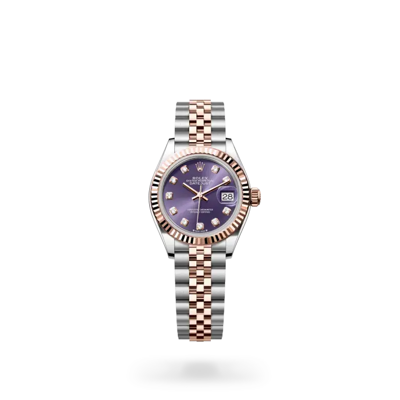 rolex lady-datejust in everose rolesor, M279171-0015- watch palace