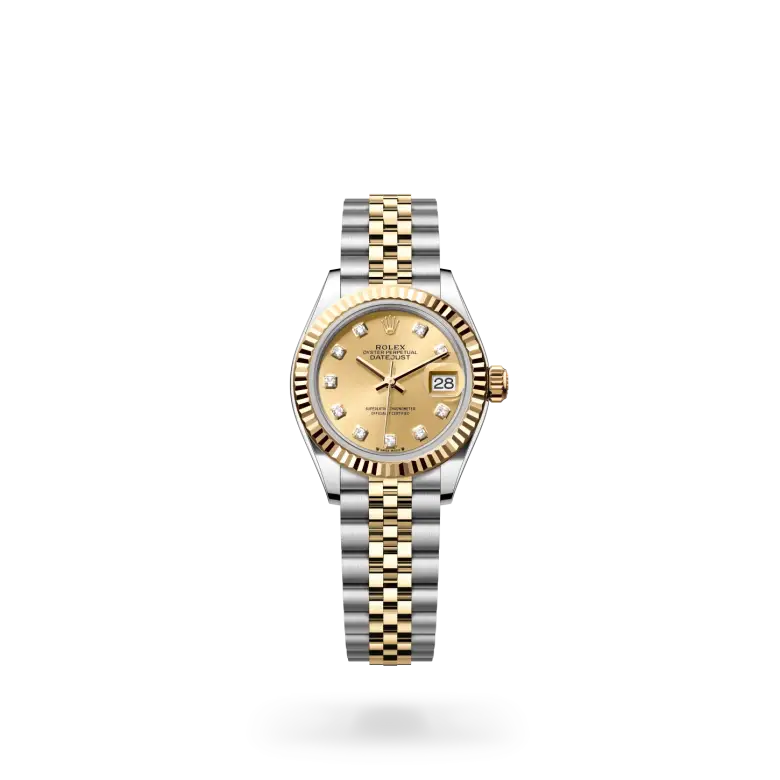 rolex lady-datejust in yellow rolesor, M279173-0011- watch palace