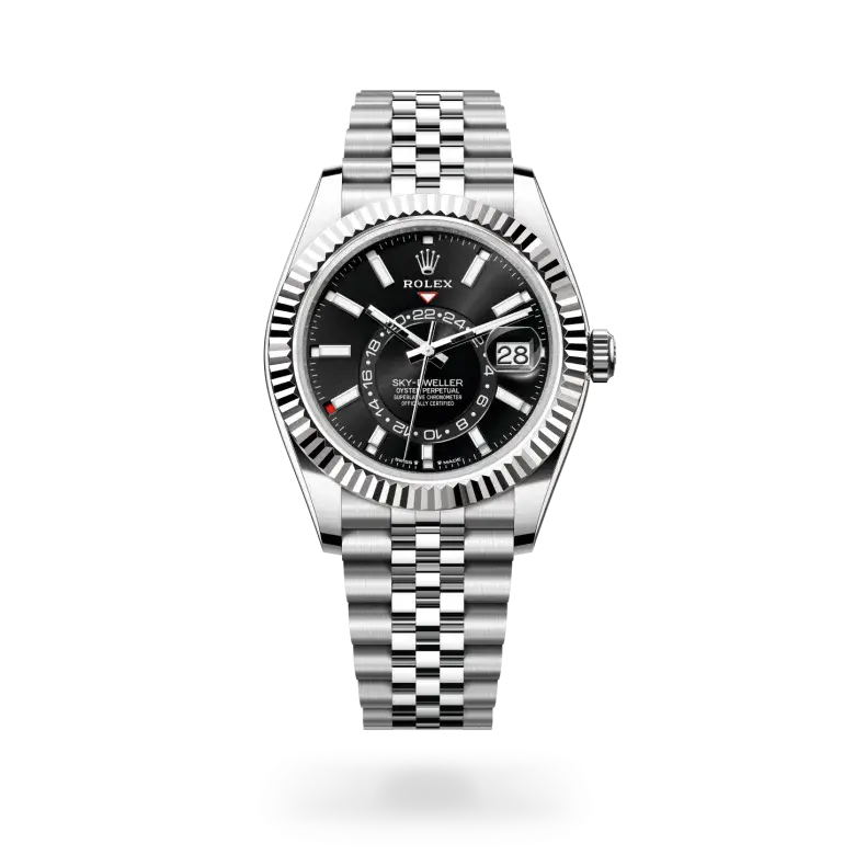 rolex sky-dweller in white rolesor, M336934-0008- watch palace