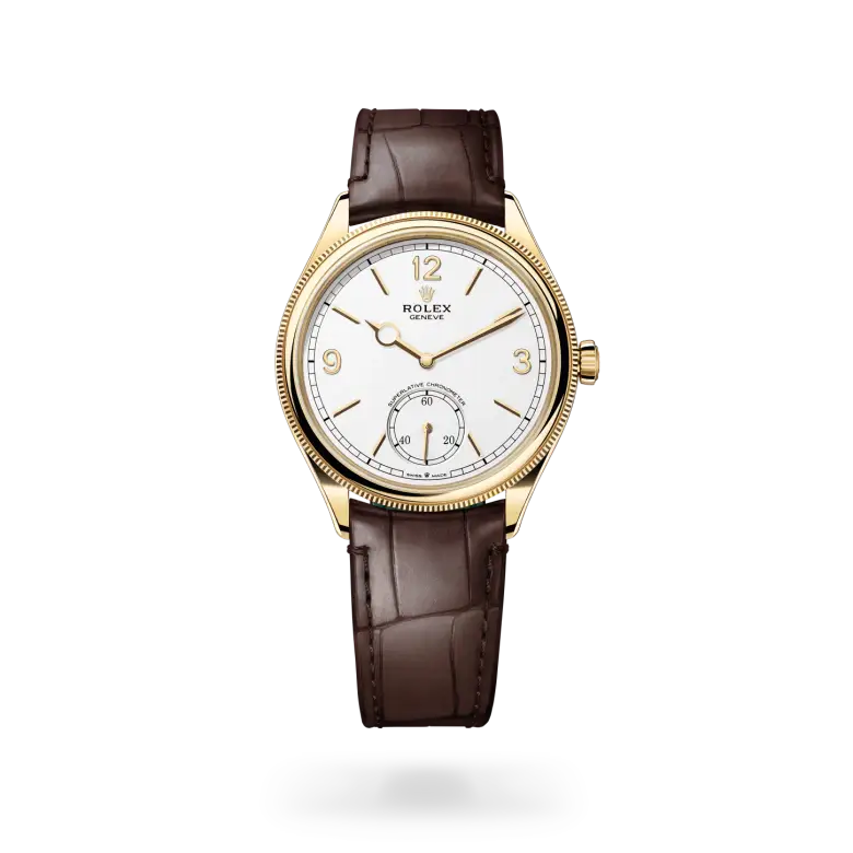 rolex 1908 in 18 ct yellow gold, M52508-0006- watch palace