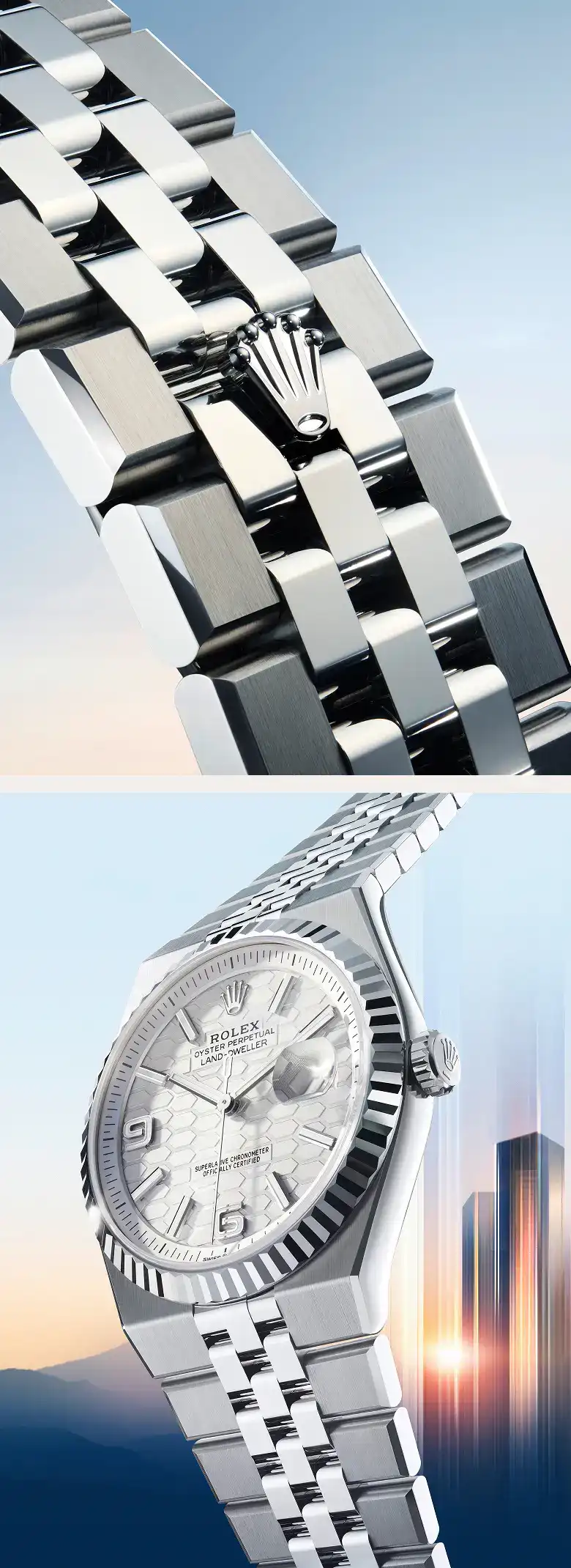 Flat Jubilee bracelet - Watch Palace