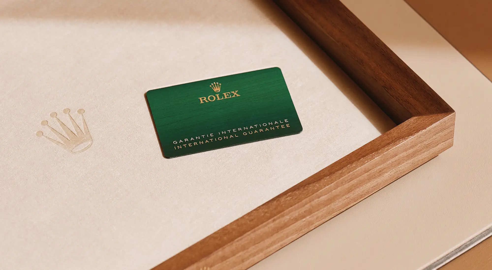 Rolex Service Card - Watch Palace
